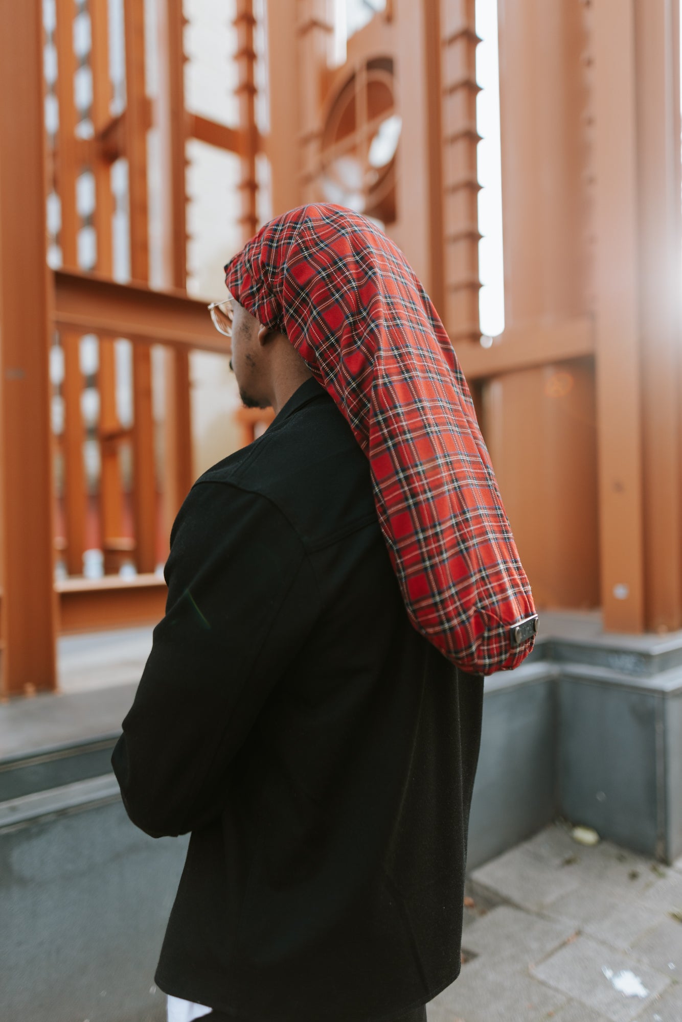 CAPPUC UNI MEN - 002/23 - Scottish Checks Stretch